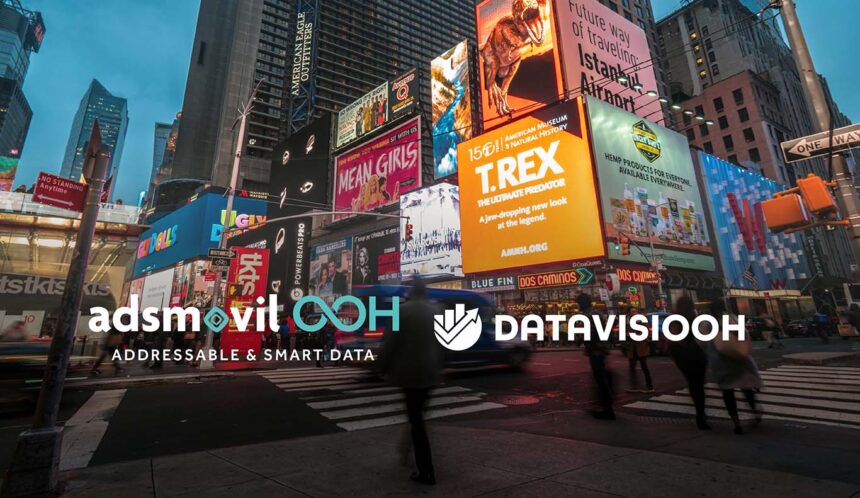 Adsmovil OOH y Datavisiooh anuncian integración tecnológica