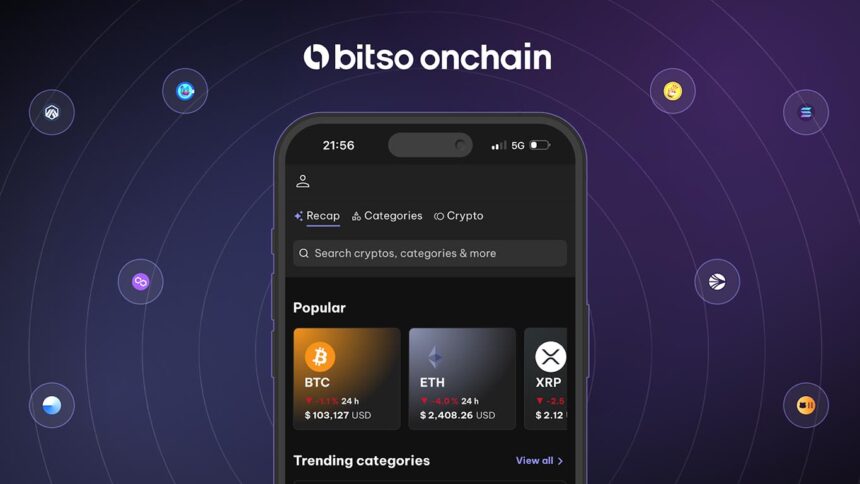 Bitso Onchain llegará al mercado en septiembre