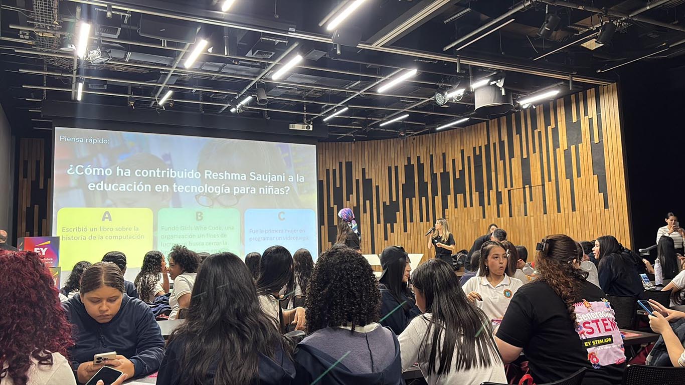 EY STEMAPP ya está disponible en Colombia gracias a EY y Geek Girls LatAm