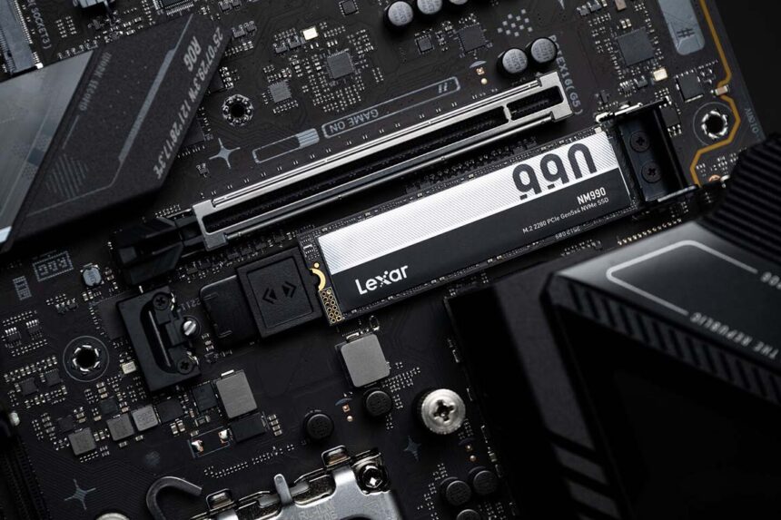 Lexar presentó el SSD NM990 M.2 2280 PCIe 5.0 NVMe