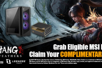 MSI te regala WUCHANG: Fallen Feathers al comprar fuentes o gabinetes