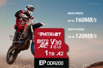 Patriot Memory anunció la microSD EP DDR200 V30 A2