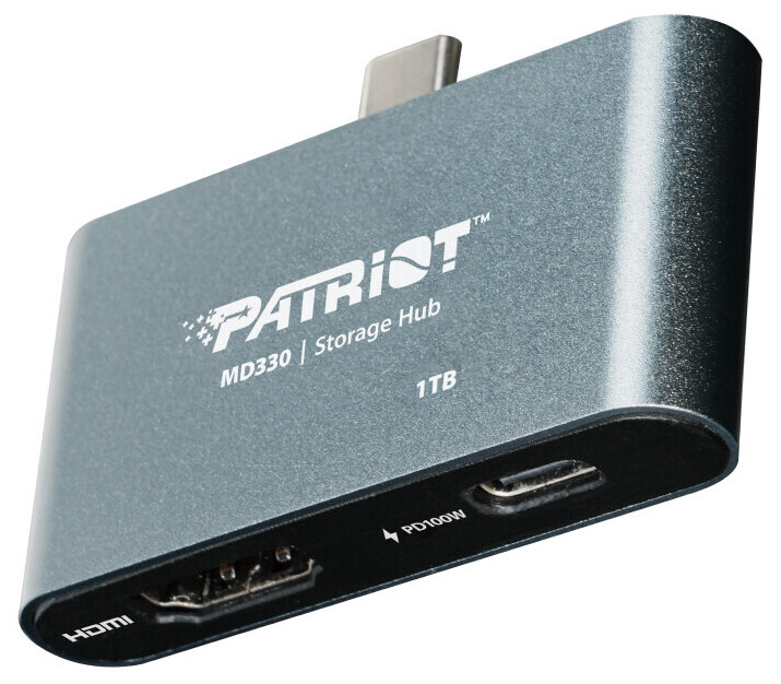 Patriot presentó el nuevo MD330 Storage Hub