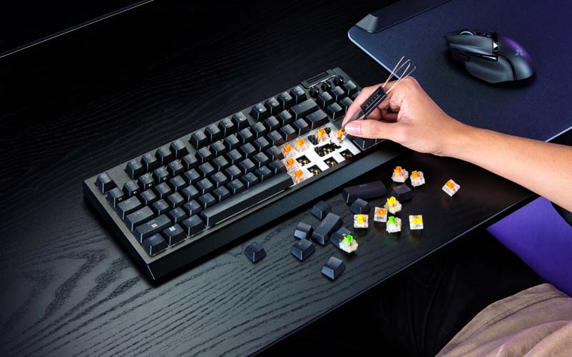 Razer BlackWidow V4 Tenkeyless HyperSpeed es anunciado