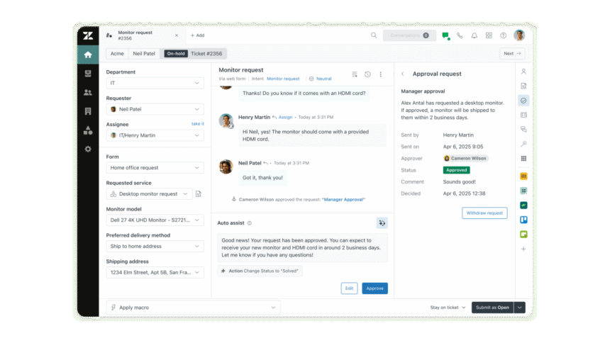 Zendesk Resolution Platform presenta nuevas novedades