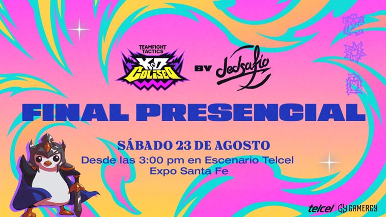 DEDsafío TFT tendrá una final presencial en el marco de la Telcel GAMERGY