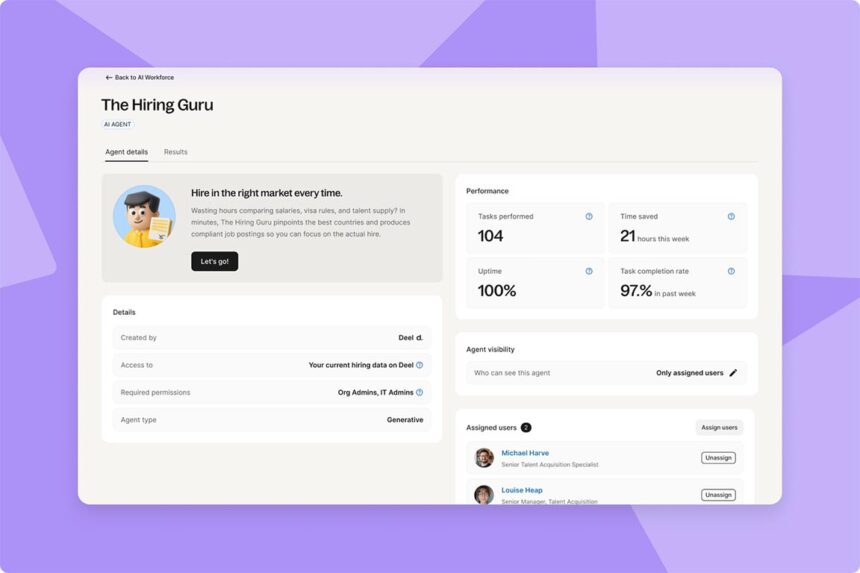 Deel AI Workforce ya está disponible