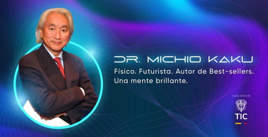 Dr. Michio Kaku estará presente en ANDICOM 2025