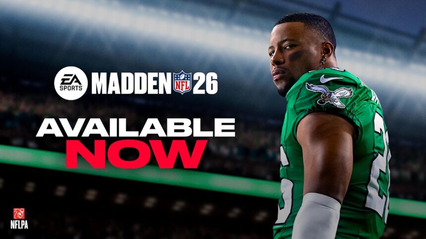 EA SPORTS Madden NFL 26 ya está disponible en todo el mundo