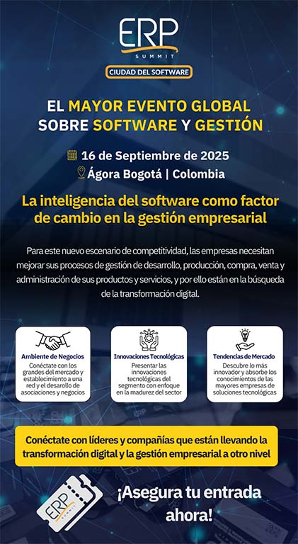 ERP Summit Colombia 2025 regresa el 16 de septiembre