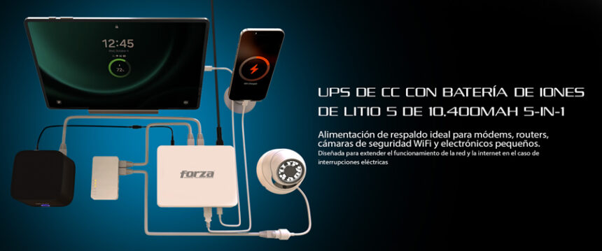 Forza Power Technologies trae a Colombia la UPS PoE