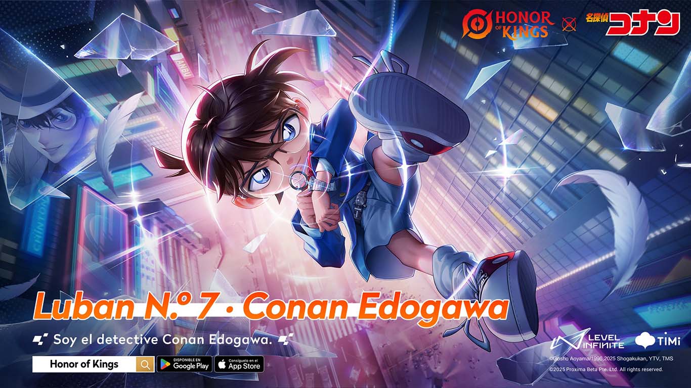 Honor of Kings anuncia colaboración con Detective Conan