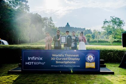 Infinix HOT 60 Pro+ es certificado por GUINNESS WORLD RECORDS