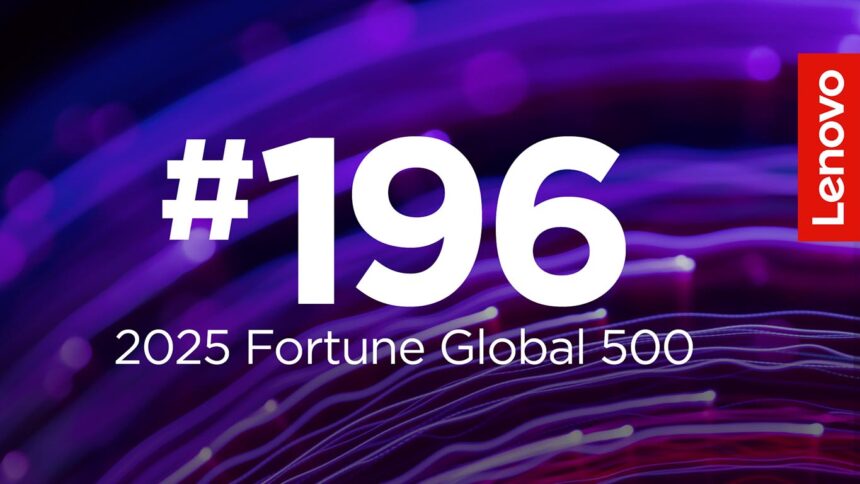 Lenovo Sube 52 Posiciones en la Lista Fortune Global 500