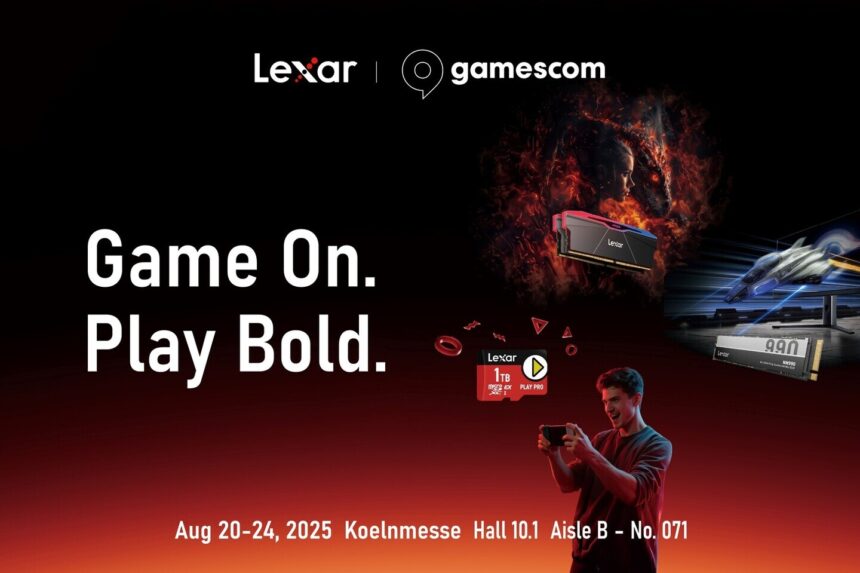 Lexar anunciará nuevos productos en Gamescom