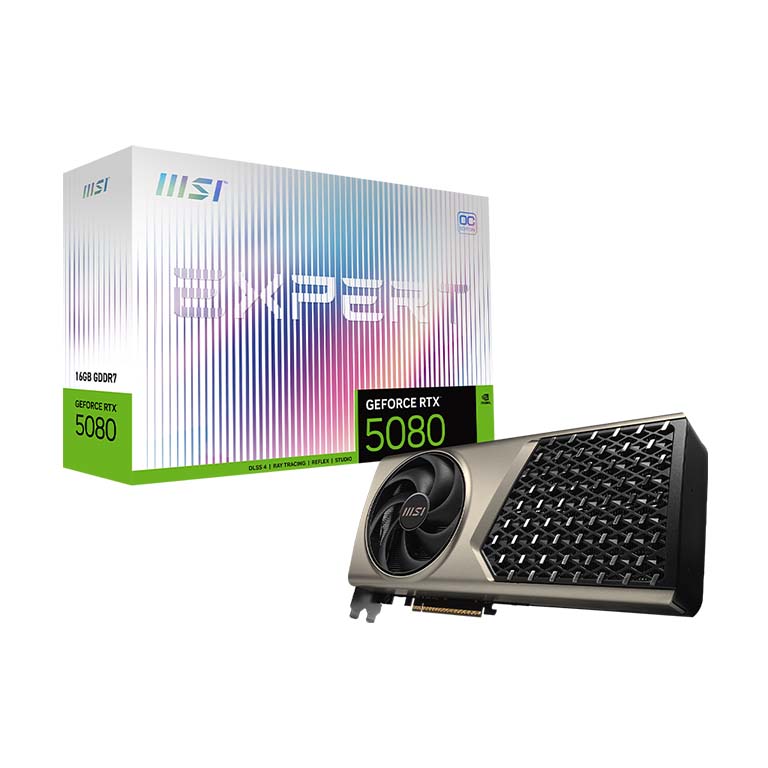 MSI RTX 5080 Expert ya está a la venta en Estados Unidos