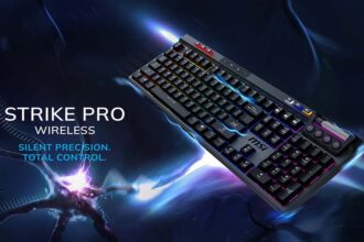 MSI anuncia el teclado STRIKE PRO WIRELESS