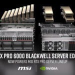 MSI expande su línea NVIDIA RTX PRO Server