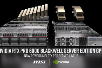 MSI expande su línea NVIDIA RTX PRO Server