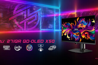 MSI presentó el monitor MPG 271QR QD-OLED X50