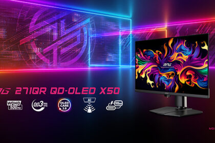 MSI presentó el monitor MPG 271QR QD-OLED X50