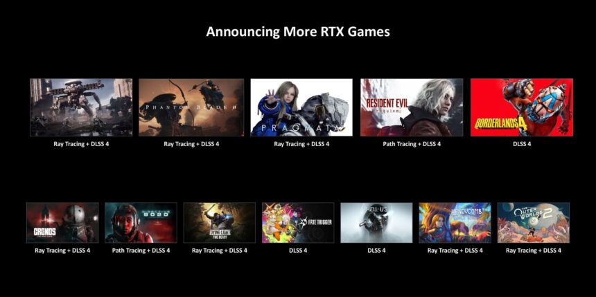 NVIDIA DLSS 4 ya está disponible en más de 175 juegos
