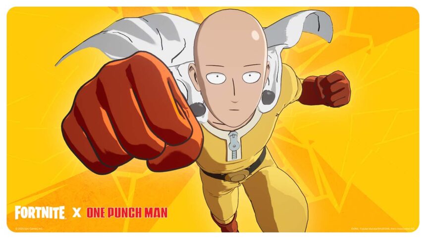 One-Punch Man llega hoy a Fortnite, Rocket League y Fall Guys