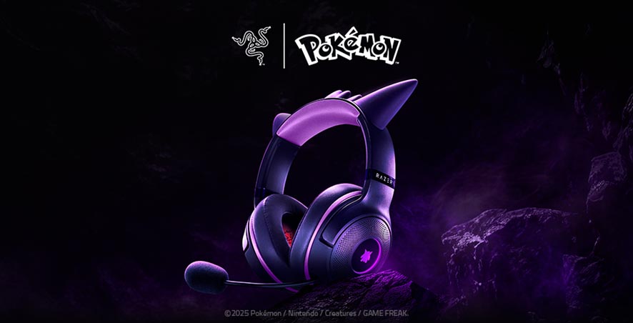 Razer Kraken Kitty V2 – Edición Gengar es anunciado de manera oficial