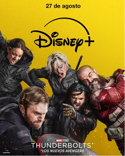 Thunderbolts* llegará a Disney+ el 27 de agosto