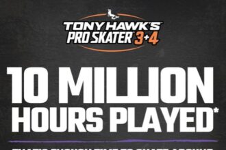 Tony Hawk's Pro Skater 3 + 4 llega a 10 millones de horas de juego