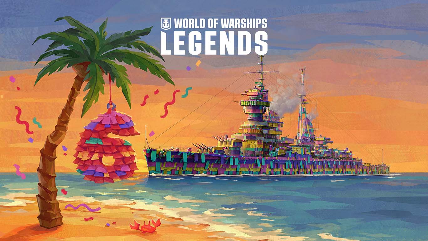 World of Warships: Legends celebra seis años con nuevo contenido