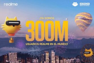 realme ha superado los 300 millones de usuarios en el mundo