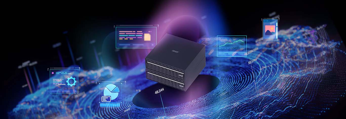 Acer Veriton GN100 AI viene un chip NVIDIA GB10 Grace Blackwell