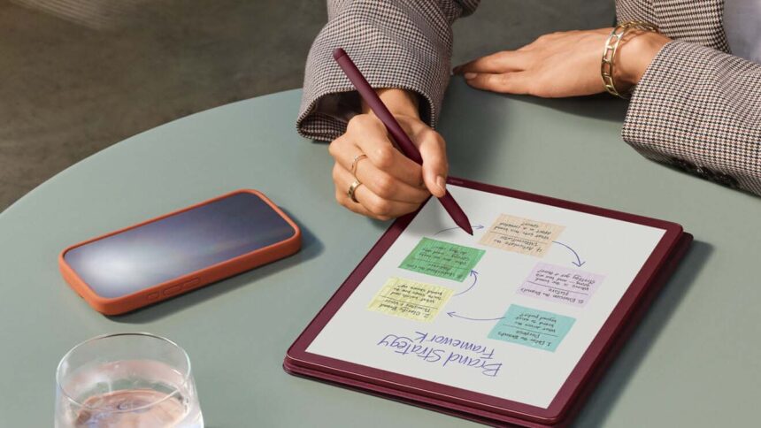 Amazon anunció la nueva línea de Kindle Scribe