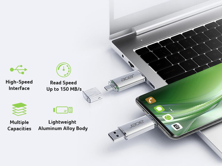 BIWIN anuncia la memoria USB Acer UT300