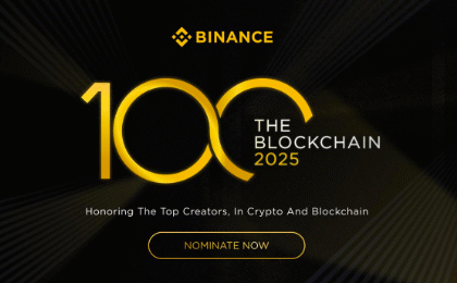 Binance anunció lo premios The Blockchain 100