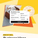 Deel anuncia el nuevo servicio de Business Visas