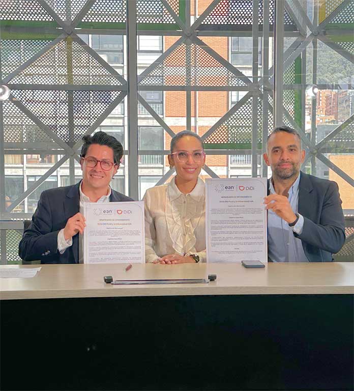 DiDi Food y la Universidad EAN anuncian alianza estratégica
