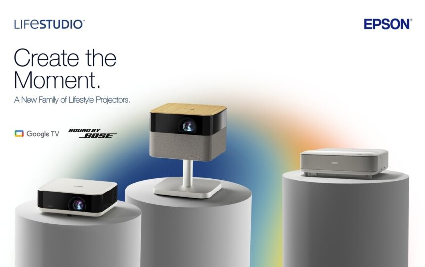 Epson anuncia la nueva línea de proyectores Lifestudio