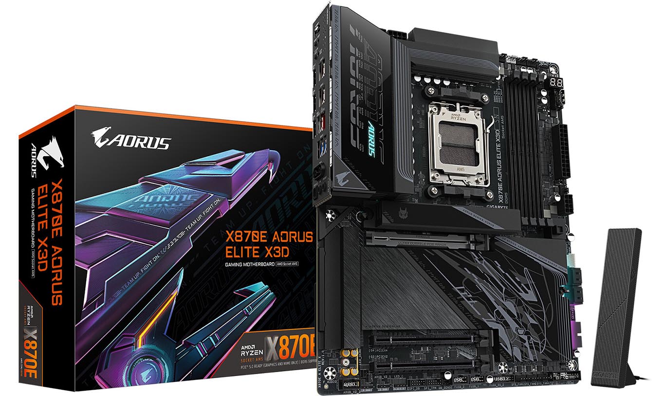 GIGABYTE anuncia las nuevas motherboards X870E X3D
