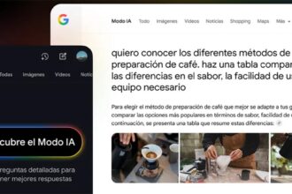 Google anuncia la llegada del Modo IA en español a su buscador