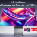 LG Electronics presentó el monitor UltraFine evo 6K con Thunderbolt 5