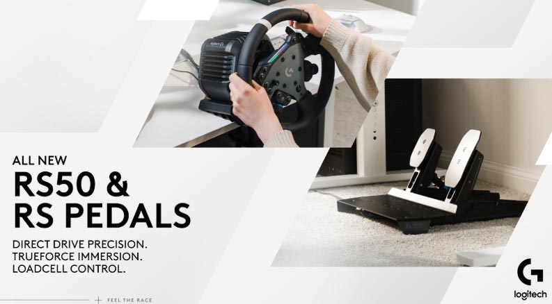 Logitech G anuncia el sistema RS50 Direct Drive Wheelbase