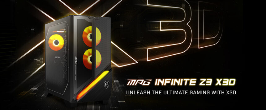 MSI anuncia el nuevo MPG Infinite Z3 X3D