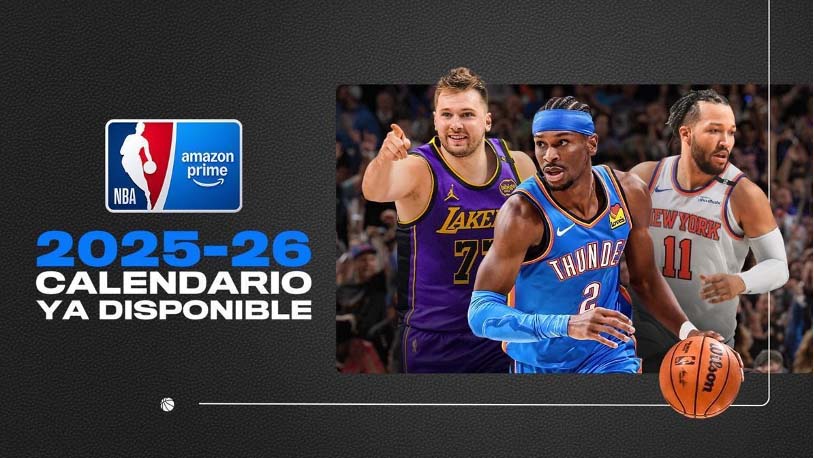 Prime Video anuncia los partidos de la NBA que va a transmitir