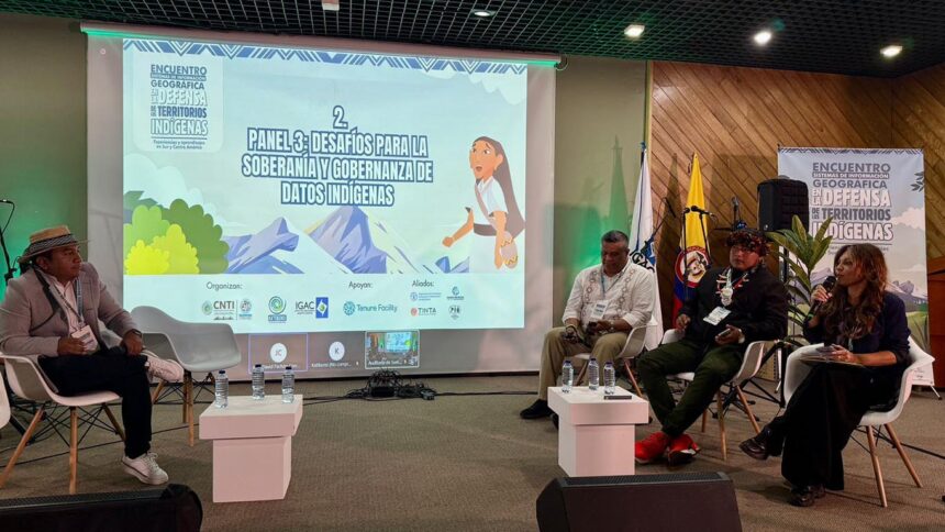 Primer encuentro indígena sobre defensa territorial basado en mapas digitales
