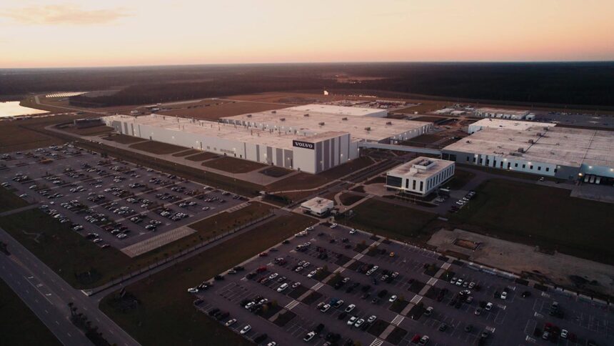 Volvo Cars continuará invirtiendo en la planta de Charleston, Carolina del Sur