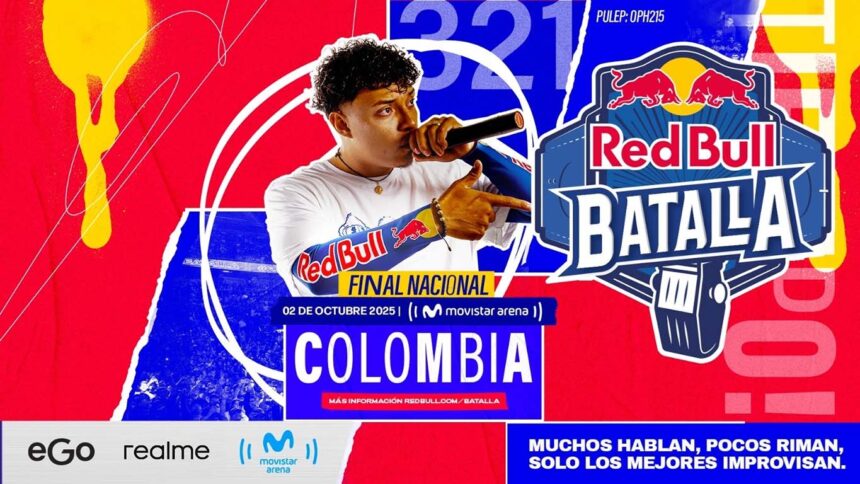 realme y Red Bull anuncian la gran final de Red Bull Batalla en Bogotá