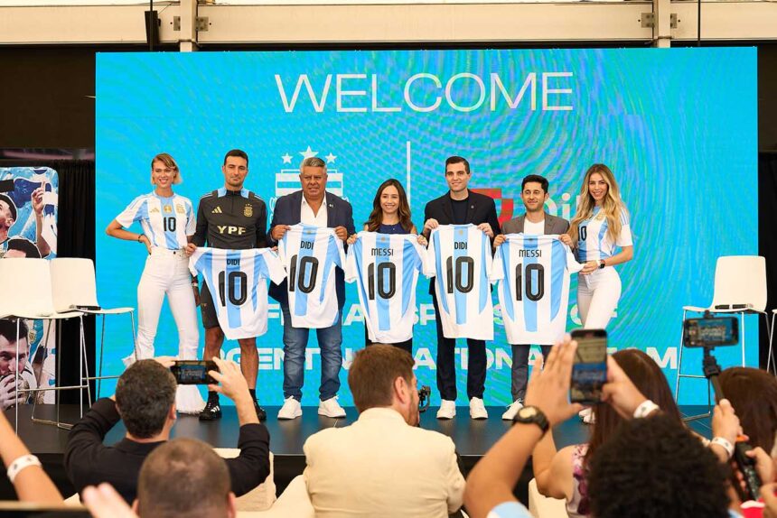 DiDi es nuevo patrocinador de de la Asociación del Fútbol Argentino