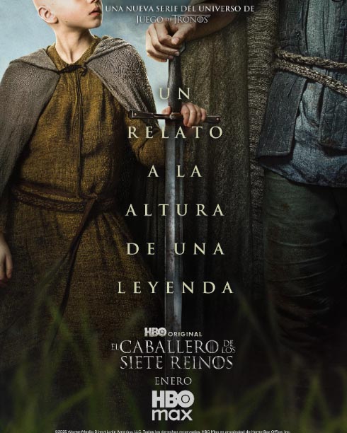 El caballero de los siete reinos llegará en enero de 2026 a HBO Max